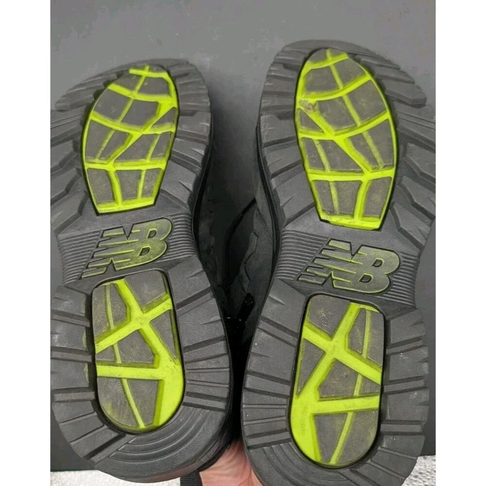 New Balance Industrial Work Boots Size 13 2E Wide Steel Toe Black Mid